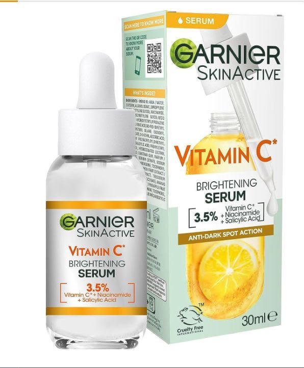 Garnier Vitamin C Brightening Serum 1 Garnier Vitamin C Brightening Serum