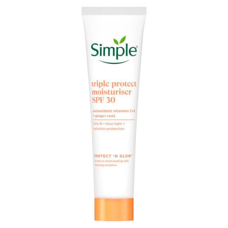 Simple Triple Protect Moisturiser SPF 30 1 Simple Triple Protect Moisturiser SPF 30